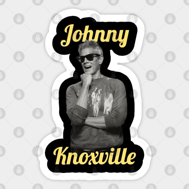 Johnny Knoxville Sticker by chelinbroga